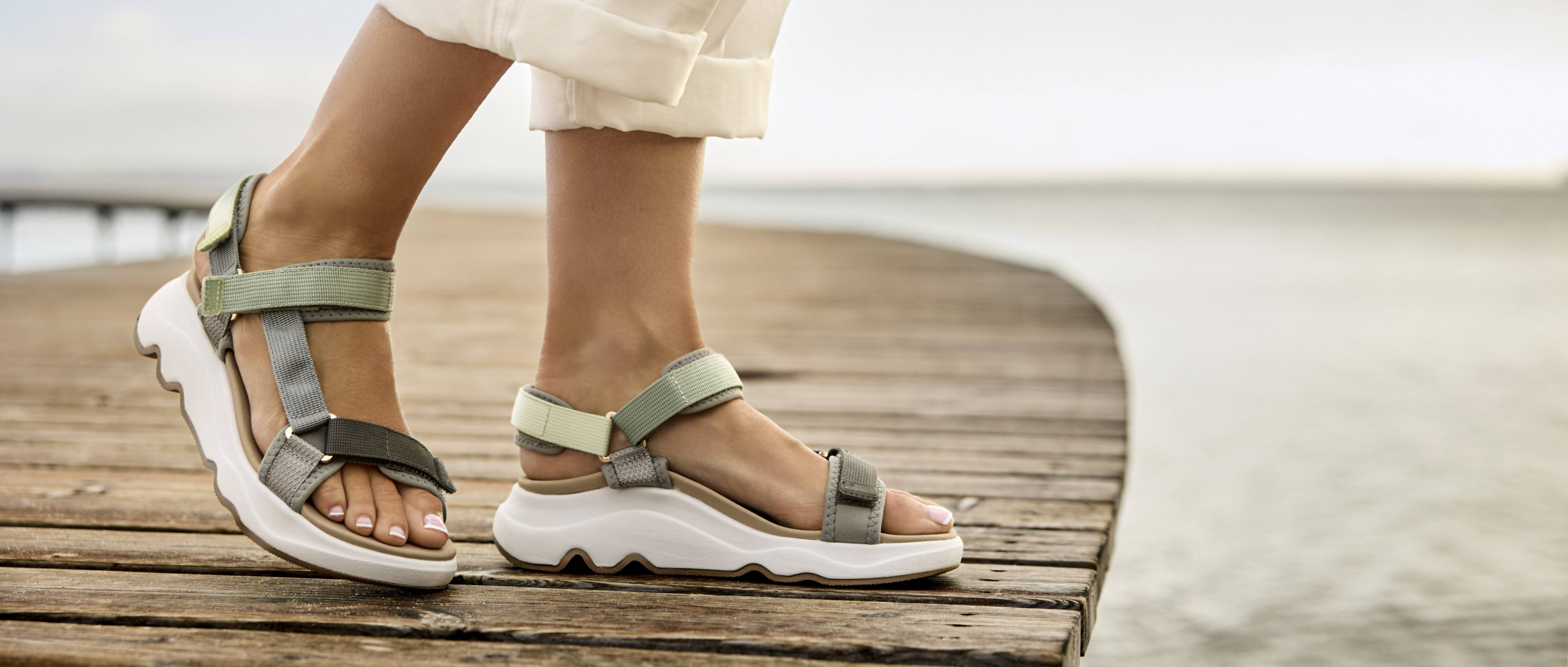 GREEN COMFORT SANDALER