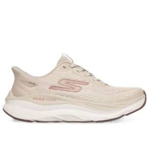Skechers Slip-ins: Max Cushioning - Max Run - Natural - damesneakers