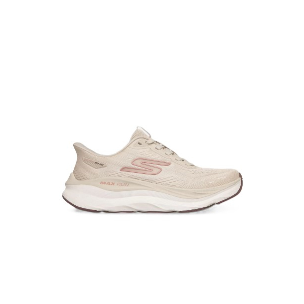 Skechers Slip-ins: Max Cushioning - Max Run - Natural - damesneakers