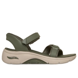 Skechers Slip-ins Go Walk Arch Fit 2.0 - Laura - Olive - damesandal