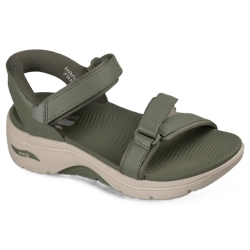 Skechers Slip-ins Go Walk Arch Fit 2.0 - Laura - Olive - damesandal