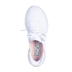 Skechers Slip-ins: Ultra Flex 3.0 - Brilliant - White - damesneakers