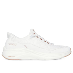 Skechers Slip-ins: Contour Foam - Cozy Fit Golden Hour - White - damesneakers