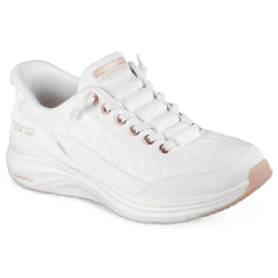 Skechers Slip-ins: Contour Foam - Cozy Fit Golden Hour - White - damesneakers