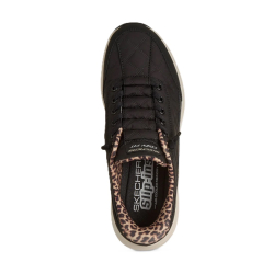 Skechers Slip-ins: Contour Foam - Cozy Fit Leopard Dream - Black - damesneakers
