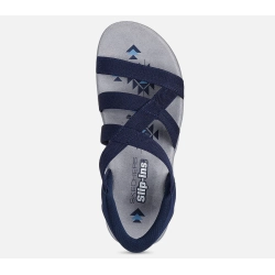 Skechers Slip-ins: Reggae Slim - Stretch Flex - Navy - damesandal