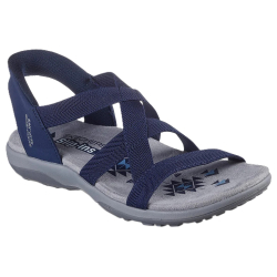 Skechers Slip-ins: Reggae Slim - Stretch Flex - Navy - damesandal