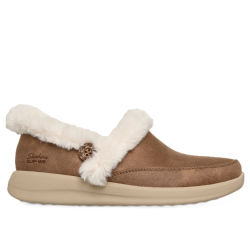 Skechers Slip-ins: Cozy Escape - Brown - damehjemmesko