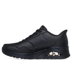 Skechers Slip-ins: Uno - Banksia Luxe - Black - damesneakers