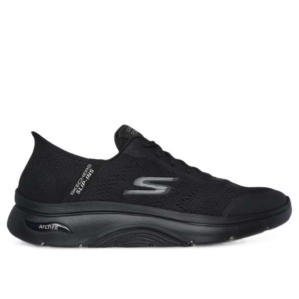 Skechers Extra Wide Fit: Slip-ins: GO WALK Arch Fit 2.0 - Simplicity 2 - Black - herresneakers