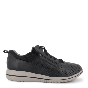 Green Comfort - Leaf Laia - Black Mix - damesneakers