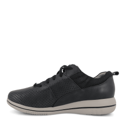 Green Comfort - Leaf Laia - Black Mix - damesneakers