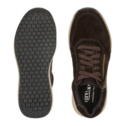 Green Comfort - Zigga Suede - Brown - Damesneakers