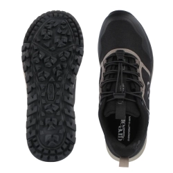 Green Comfort - Track N' Trail Tora - Black - damesneakers