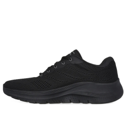 Skechers Wide Fit: Arch Fit 2.0 - Black - herresneakers