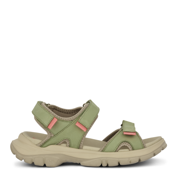 Green comfort damesandal