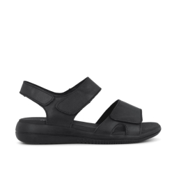 Green Comfort - Leaf Lucy - Sort - damesandal