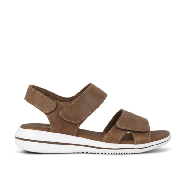 Green comfort damesandal