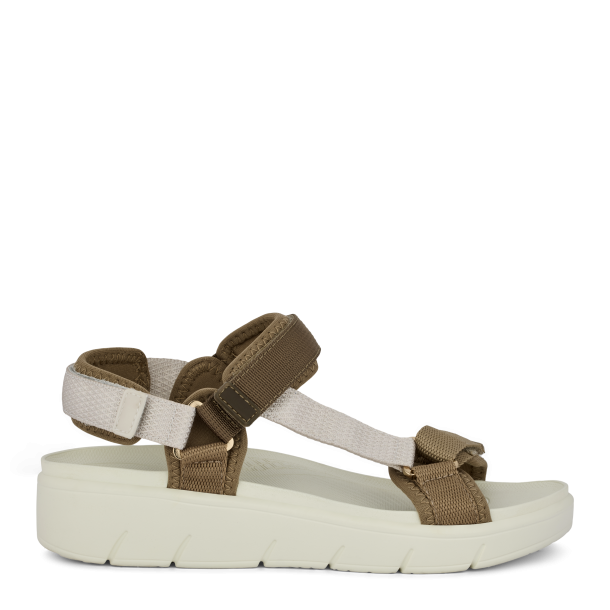 Green comfort damesandal