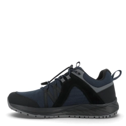 Green Comfort - Path Pelle - Navy Blue - herresneakers