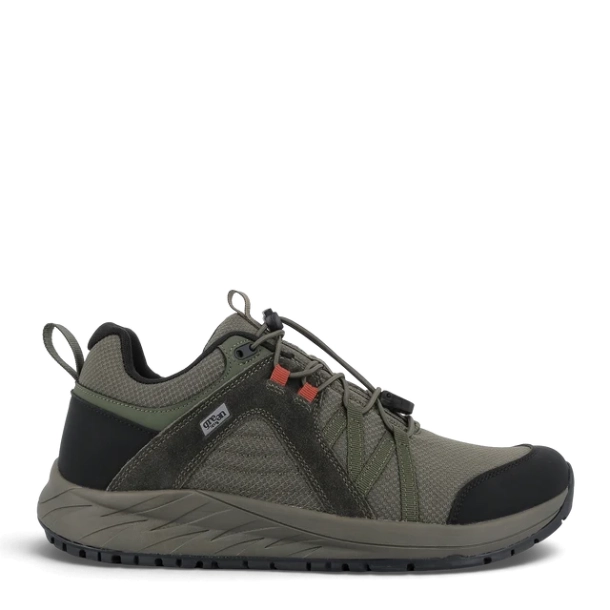 Green Comfort - Path Pelle - Olive - herresneakers