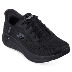 Skechers Wide Fit: Slip-ins: Arch Fit 2.0 - Easy Chic - Black - damesneakers