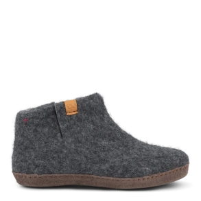 Green Comfort - Wool Everest - Antracit Grey - hjemmesko