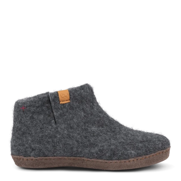 Green Comfort - Wool Everest - Antracit Grey - hjemmesko