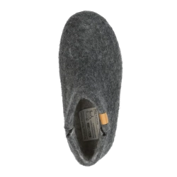 Green Comfort - Wool Everest - Antracit Grey - hjemmesko