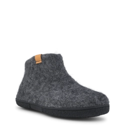 Green Comfort - Wool Nepal - Antracit Grey - hjemmesko