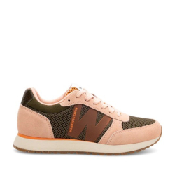 Woden - Ronja Icon - Dark Olive Multi - damesneakers