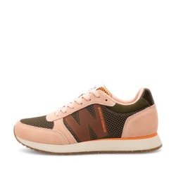 Woden - Ronja Icon - Dark Olive Multi - damesneakers